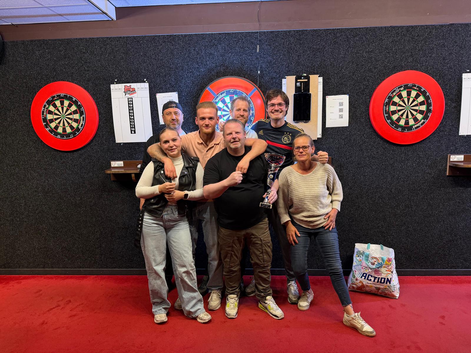 De Dart Divas & De Dudes - Winnaar Laag A-sheet